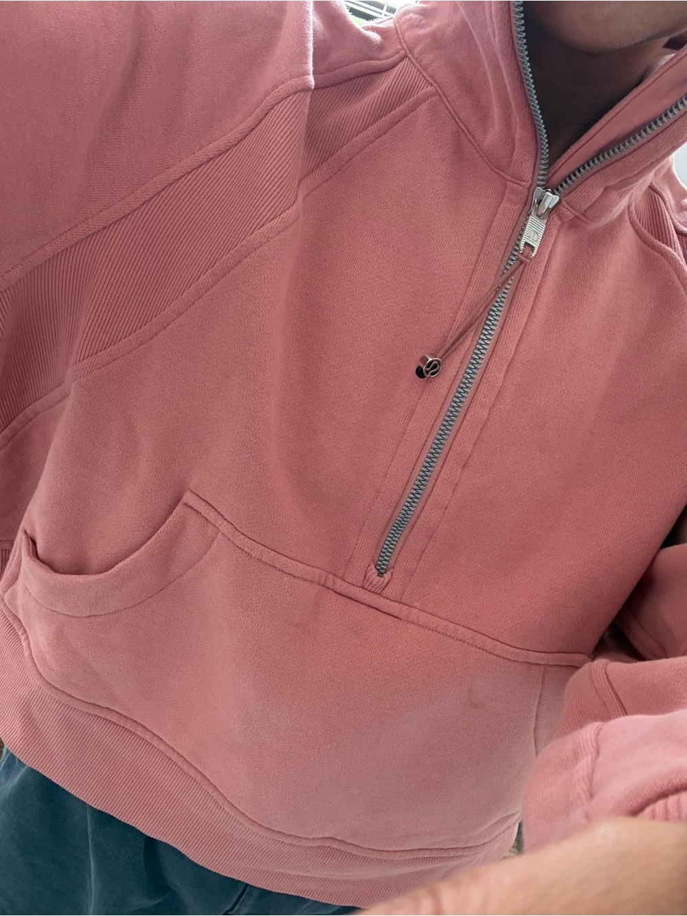 lululemon athletica Pink Half-Zip Pullover Sweatshirt - Picture 3 of 3